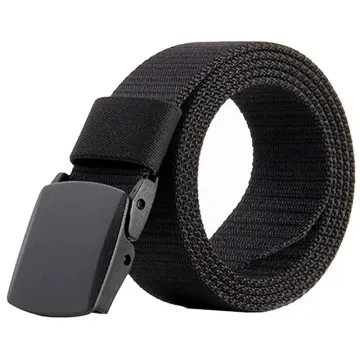 Outdoor Tactical Belt Nylon Outdoor Webbing Belt Tactical Belt With Quick Release Buckle