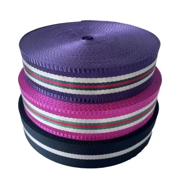 Customized Woven Polyester Webbing for Fabric Braided Clothes Accessories Webbing Strap