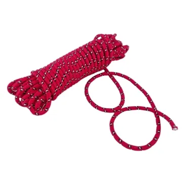 Red Custom High Strength Braided Polyester Nylon Polypropylene Rope