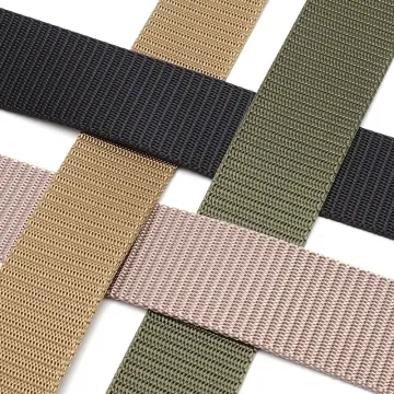 Polyester webbing: dimensions, patterns and sample selection